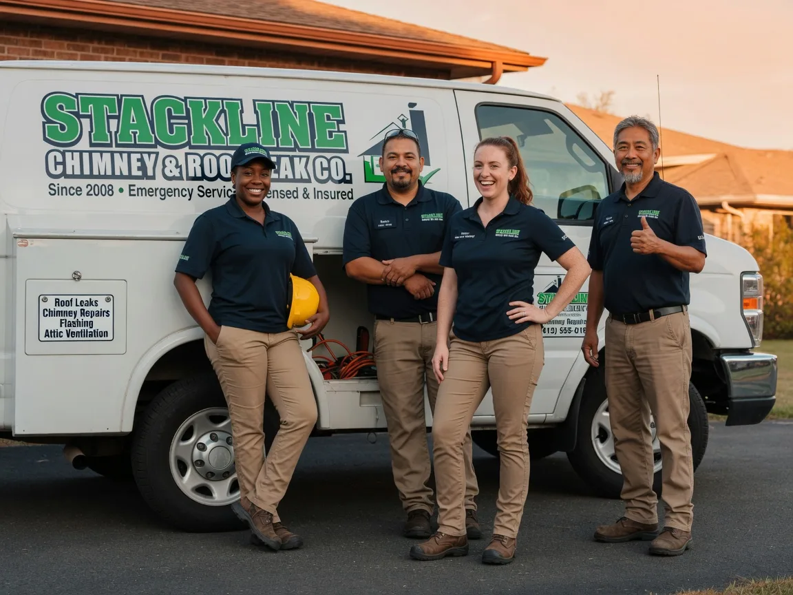 Chimney flashing repair company in Lisle, NY